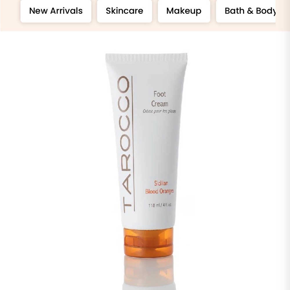Tarocco Foot Cream